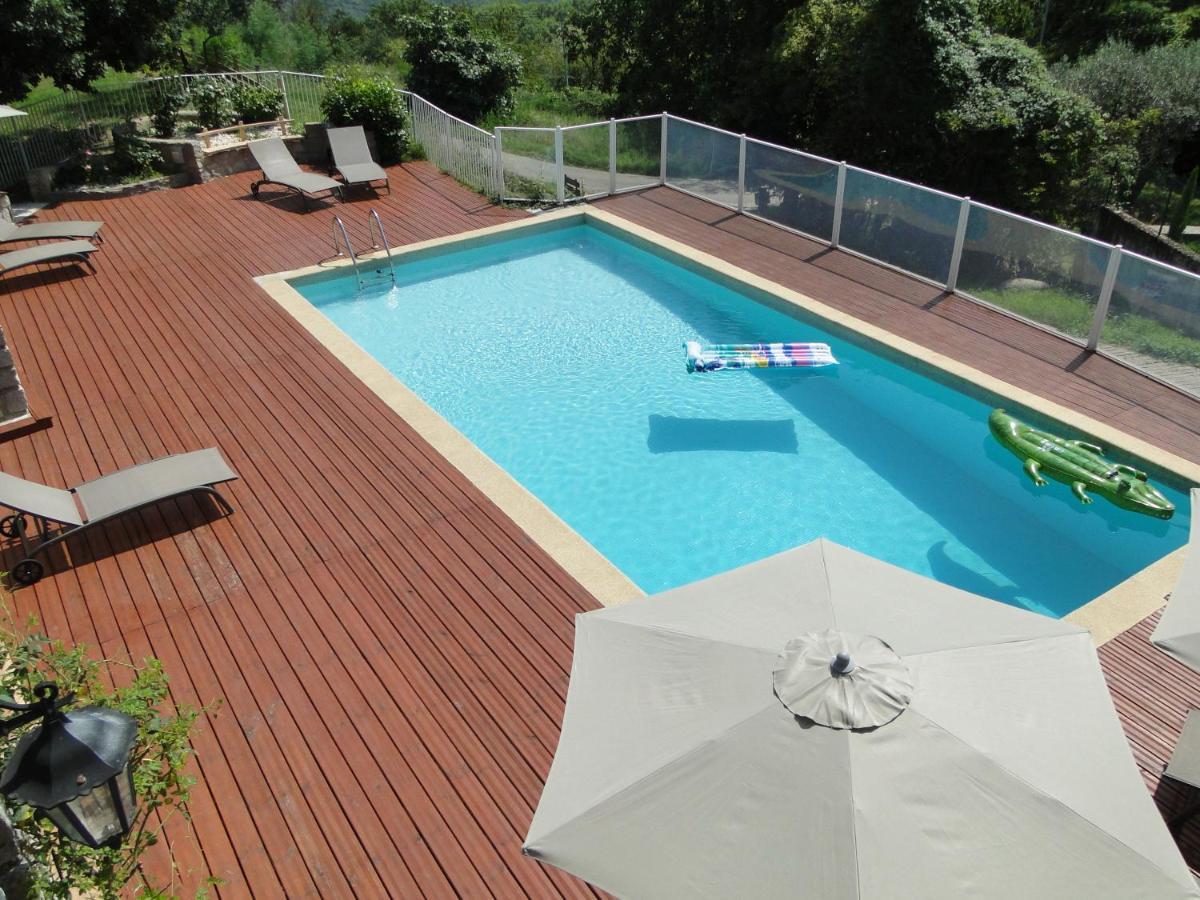Mas De Sarjac Apartment Saint-Andeol-de-Vals Bagian luar foto