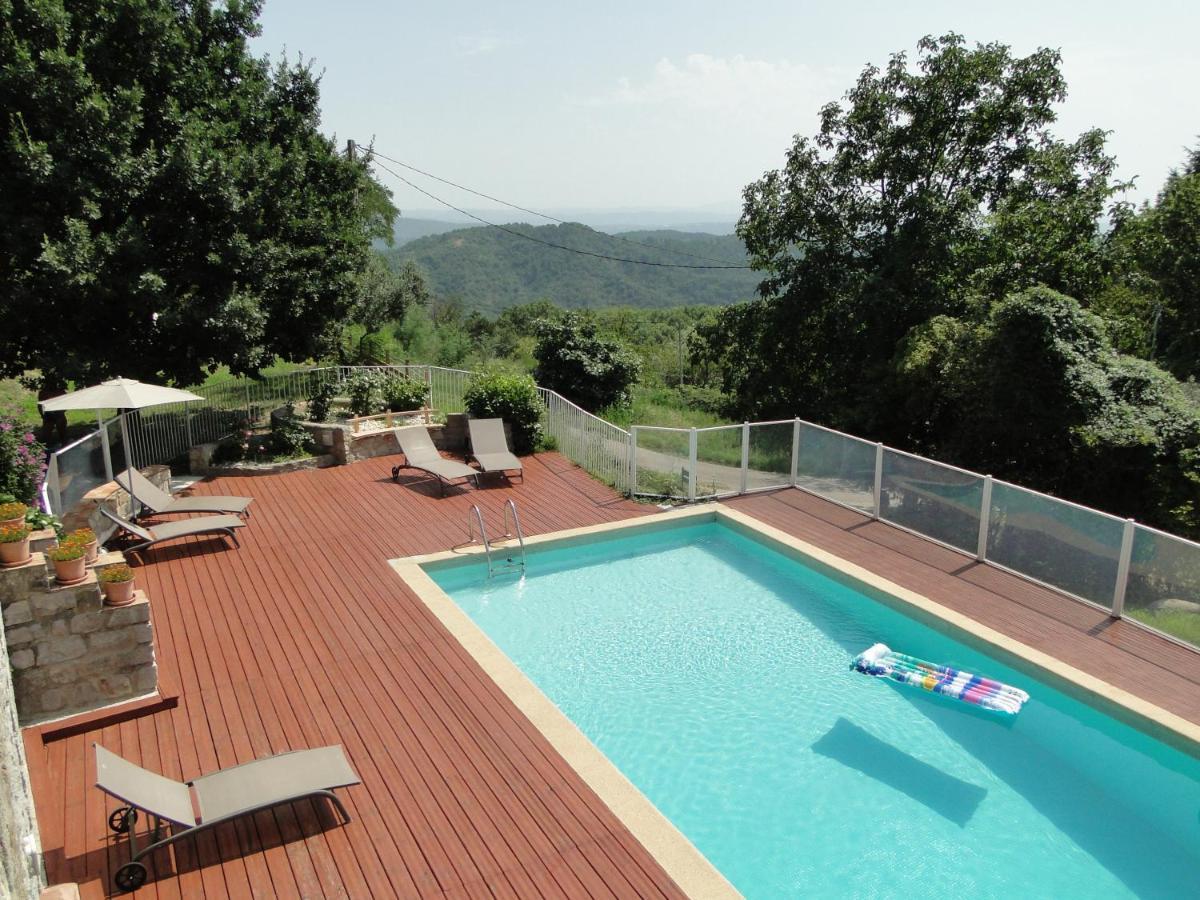 Mas De Sarjac Apartment Saint-Andeol-de-Vals Bagian luar foto