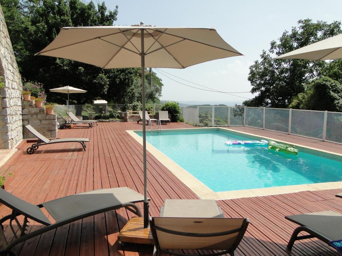 Mas De Sarjac Apartment Saint-Andeol-de-Vals Bagian luar foto